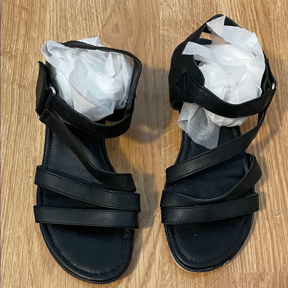 Black Sofft Sandals